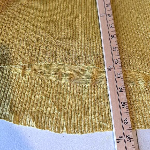 Eileen Fisher Women's 100% Italian Linen Delave Oversized Boxy Knitted Top S - Picture 7 of 9